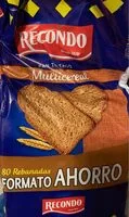 Mängden socker i Pan tostado multiceral