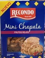 Mängden socker i Mini Chapata Frutos Rojos