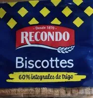 Mängden socker i Biscottes