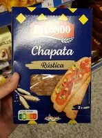 Mängden socker i Chapata rústica