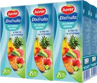 Mängden socker i Néctar de frutas con vitaminas sin azúcares añadidos briks