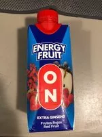 Mängden socker i Energy fruit