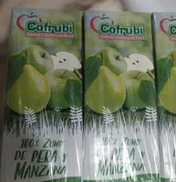 Mängden socker i Zumo de pera y manzana