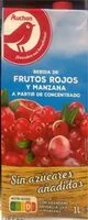 Mängden socker i Bebida de FRUTOS ROJOS