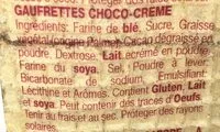 Mängden socker i Galleta Coral Boer Choco Nata 330GR