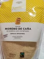 Mängden socker i Azucar Moreno de caña