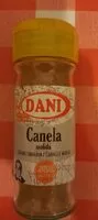 Mängden socker i Dani canela molida