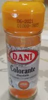 Mängden socker i Dani Colorant Aliment.