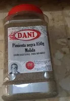 Mängden socker i Pimienta negra