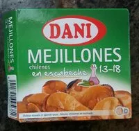 Mängden socker i Mejillones chilenos en escabeche