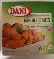 Mängden socker i Mejillones en escabeche