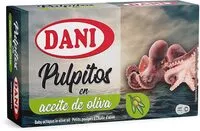 Mängden socker i Dani Baby octopus in Olive Oil