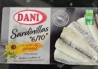 Mängden socker i Sardinillas en aceite de girasol