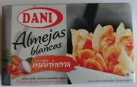 Mängden socker i Almejas blancas en salsa marinera