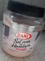 Mängden socker i Sal rosa del Himalaya molida