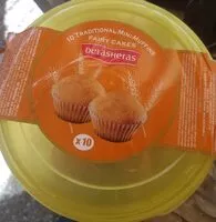 Mängden socker i Mini muffins traditionnel