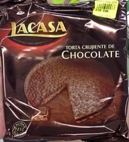 Mängden socker i Torta crujiente de chocolate