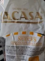 Mängden socker i Nueces chocolate con leche