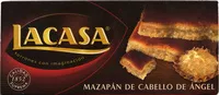 Mängden socker i Mazapán de cabello de ángel "Lacasa"