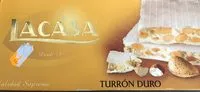 Mängden socker i Turron Duro Lacasa