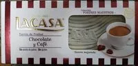 Mängden socker i Turrón de praliné chocolate y café