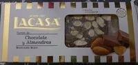 Mängden socker i Lacasa Turrón De Chocolate y Almendras