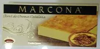 Mängden socker i Turrón de crema catalana