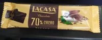 Mängden socker i Lacasa chocolate 70% cacao