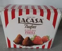 Mängden socker i Trufas al cacao puro con fresa