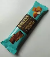 Mängden socker i Chocolate leche con almendra y caramelo