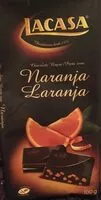 Mängden socker i Chocolate negro con naranja