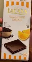 Mängden socker i Chocolate negro con naranja