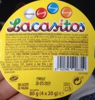 Mängden socker i Lacasitos de chocolate