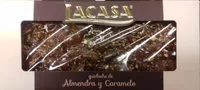 Mängden socker i Guirlache de almendra y caramelo
