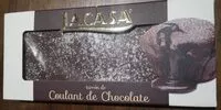 Mängden socker i Turon de coulant de chocolat