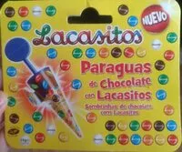 Mängden socker i Paraguas de chocolate con lacasitos