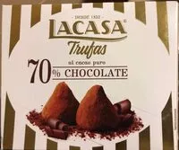 Mängden socker i Trufas con chocolate negro