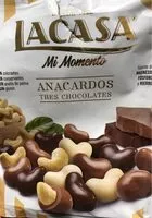 Mängden socker i Anacardos tres chocolates