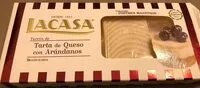 Mängden socker i Turrón de tarta de queso con arándanos
