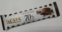 Mängden socker i Chocolate negro 70% cacao