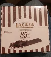 Mängden socker i Chocolate negro 85 cacao