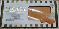 Mängden socker i Turron de praliné mandarina y merengue