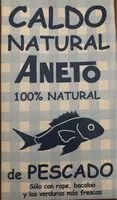 Mängden socker i Caldo Natural Aneto Pescado