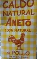 Mängden socker i Caldo natural Aneto