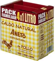 Mängden socker i Caldo de pollo 100% natural