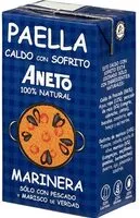 Mängden socker i Caldo para paella de pescado y marisco con sofrito
