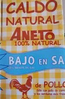 Mängden socker i Caldo natural Pollo Bajo en sal