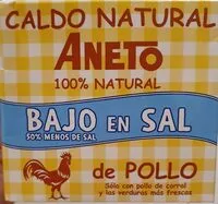 Mängden socker i Caldo natural de pollo bajo en sam