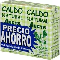 Mängden socker i Caldo de verduras