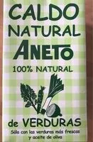 Mängden socker i Caldo natural Aneto